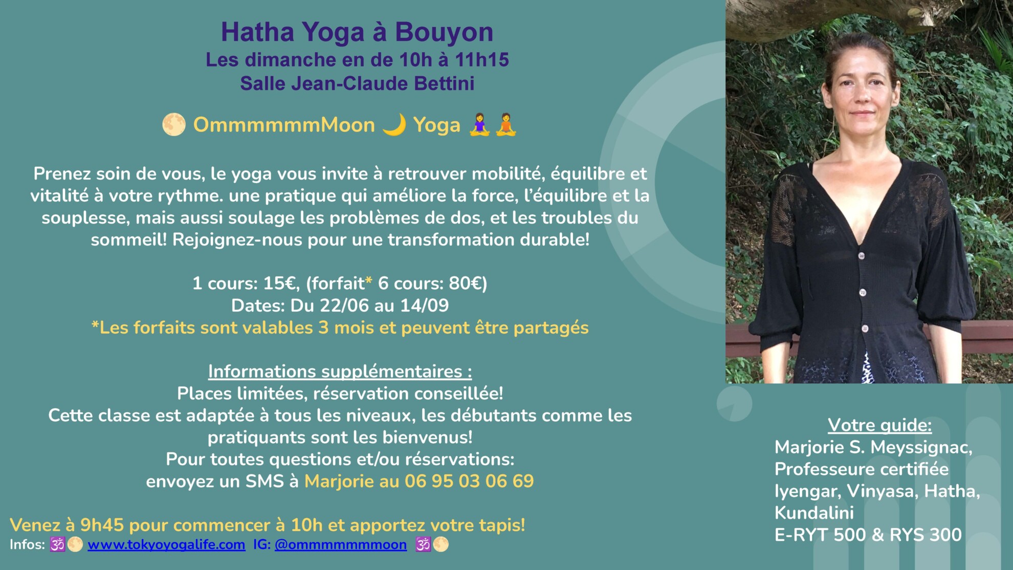 OmmmmmmMoon Yoga à Bouyon